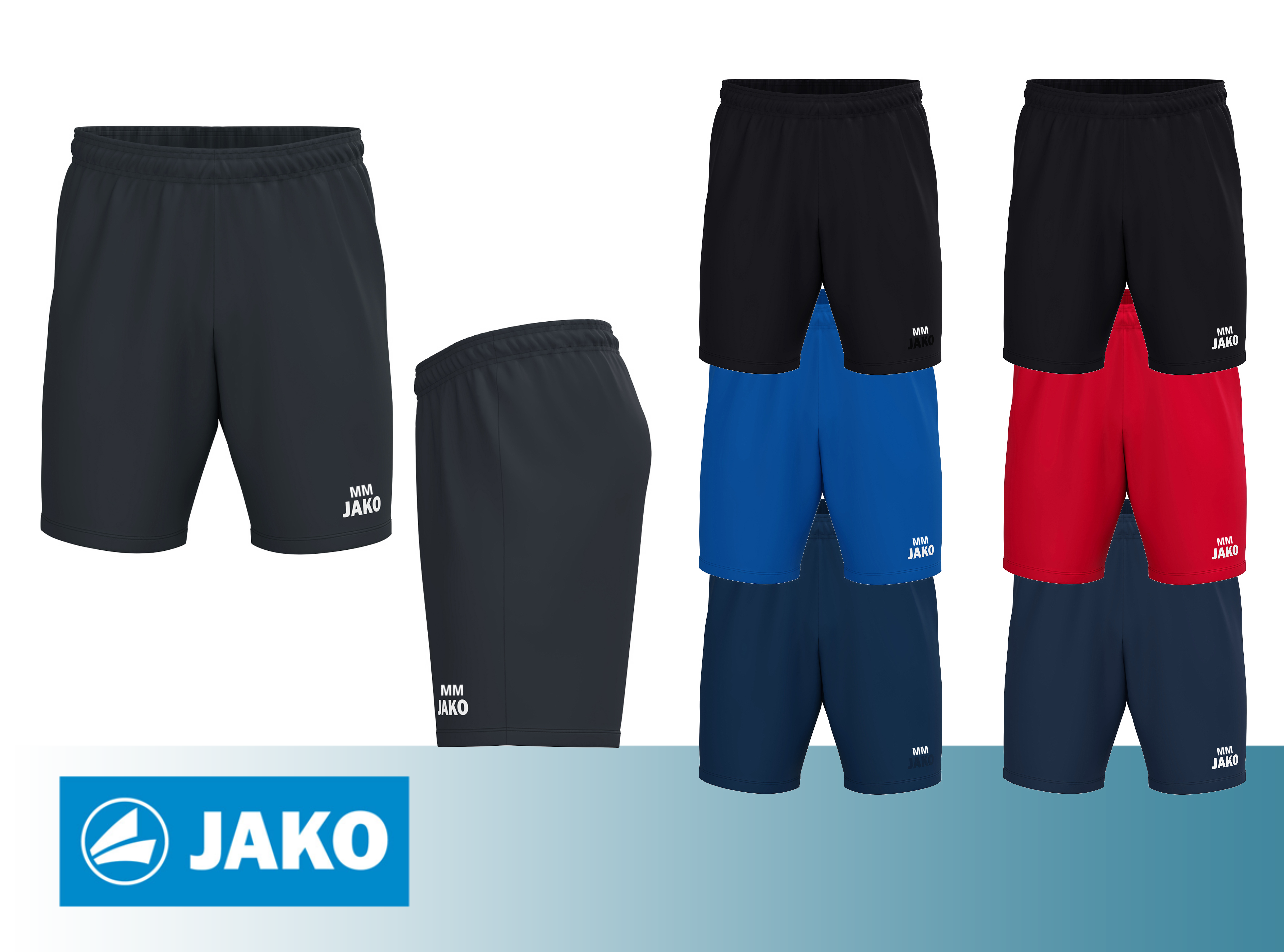 JAKO Trainingsshort One inkl. Druck