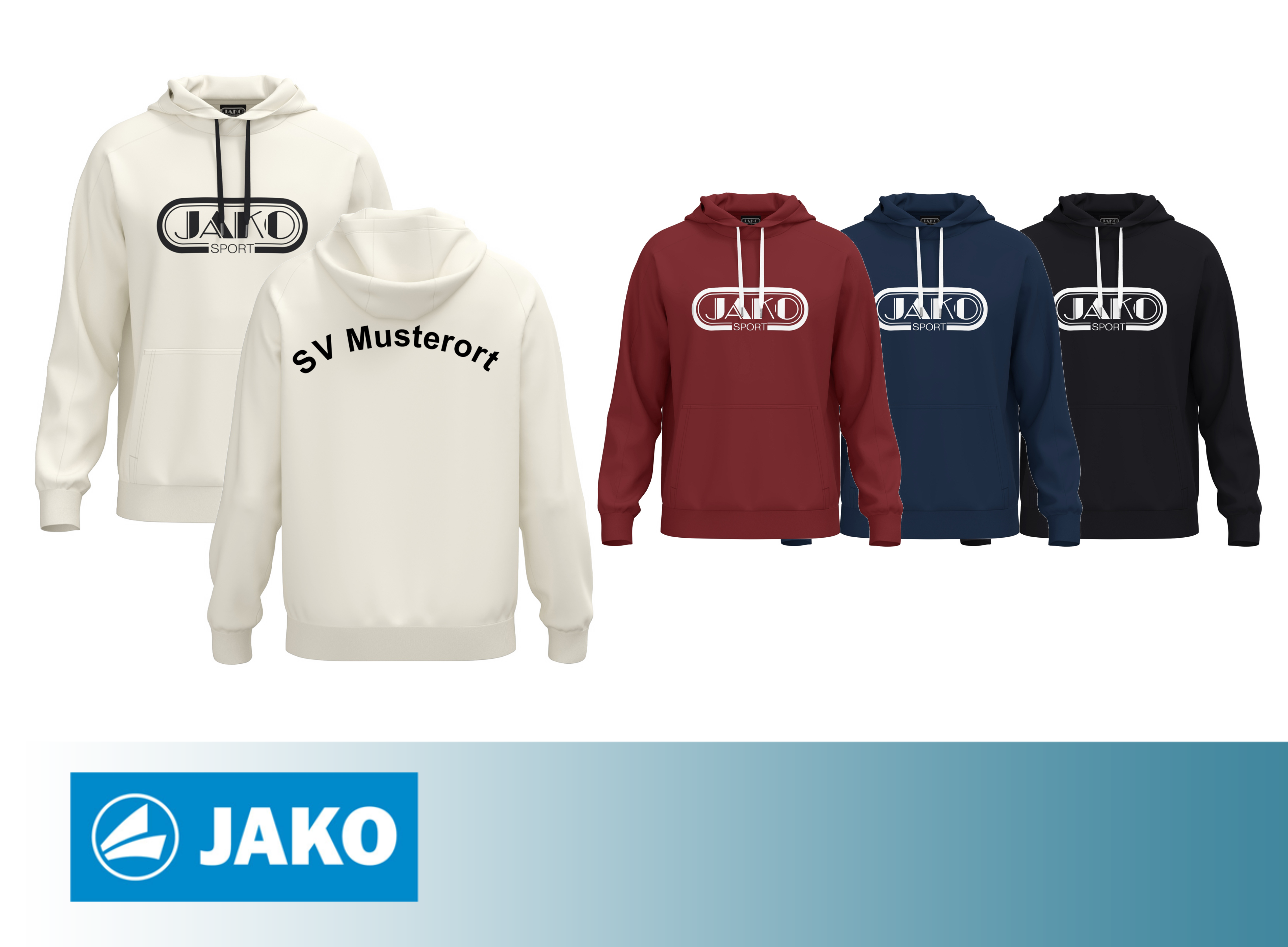 JAKO Kapuzensweat Promo inkl. Druck