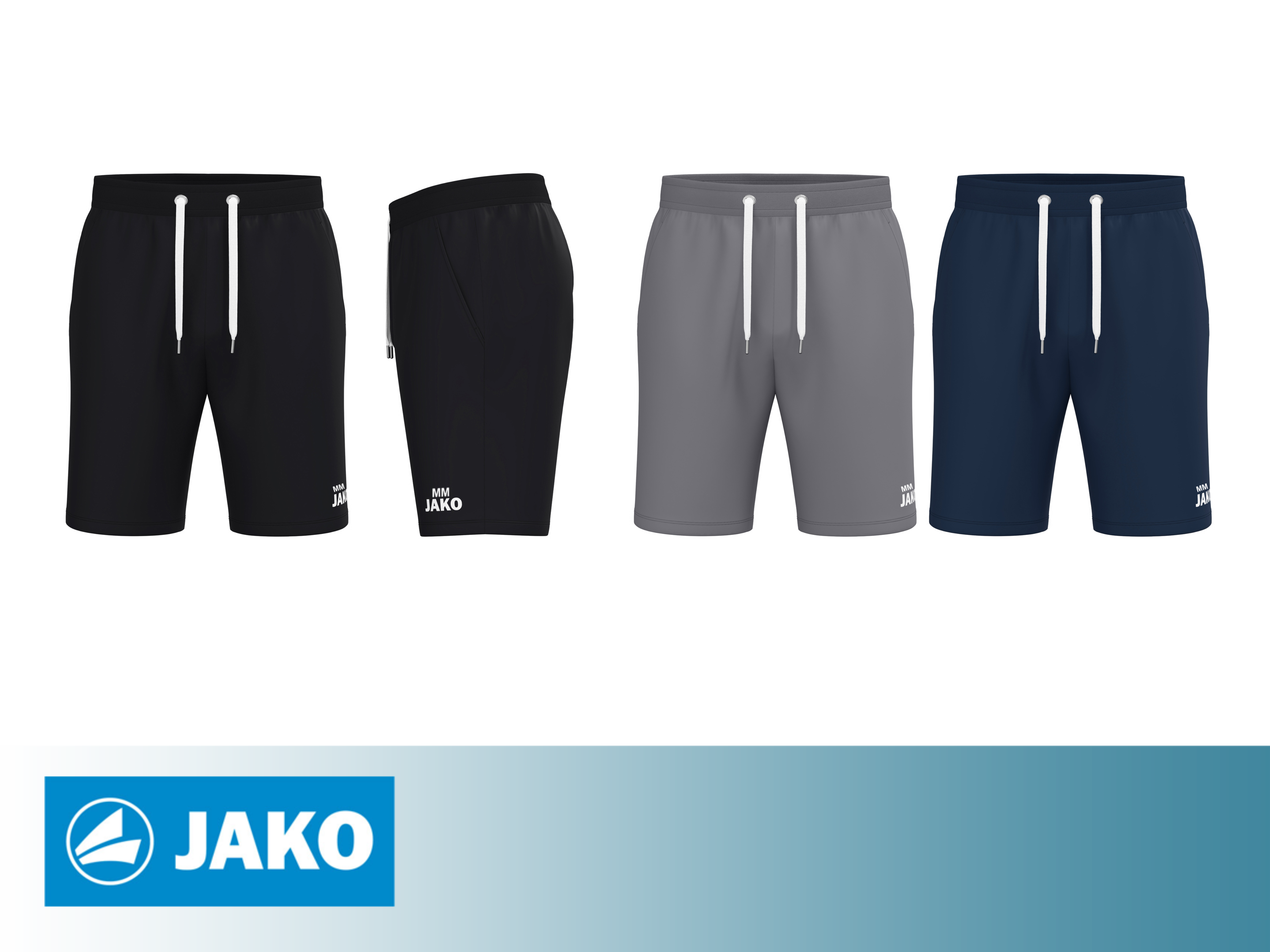 JAKO Joggingshort One Cotton inkl. Druck