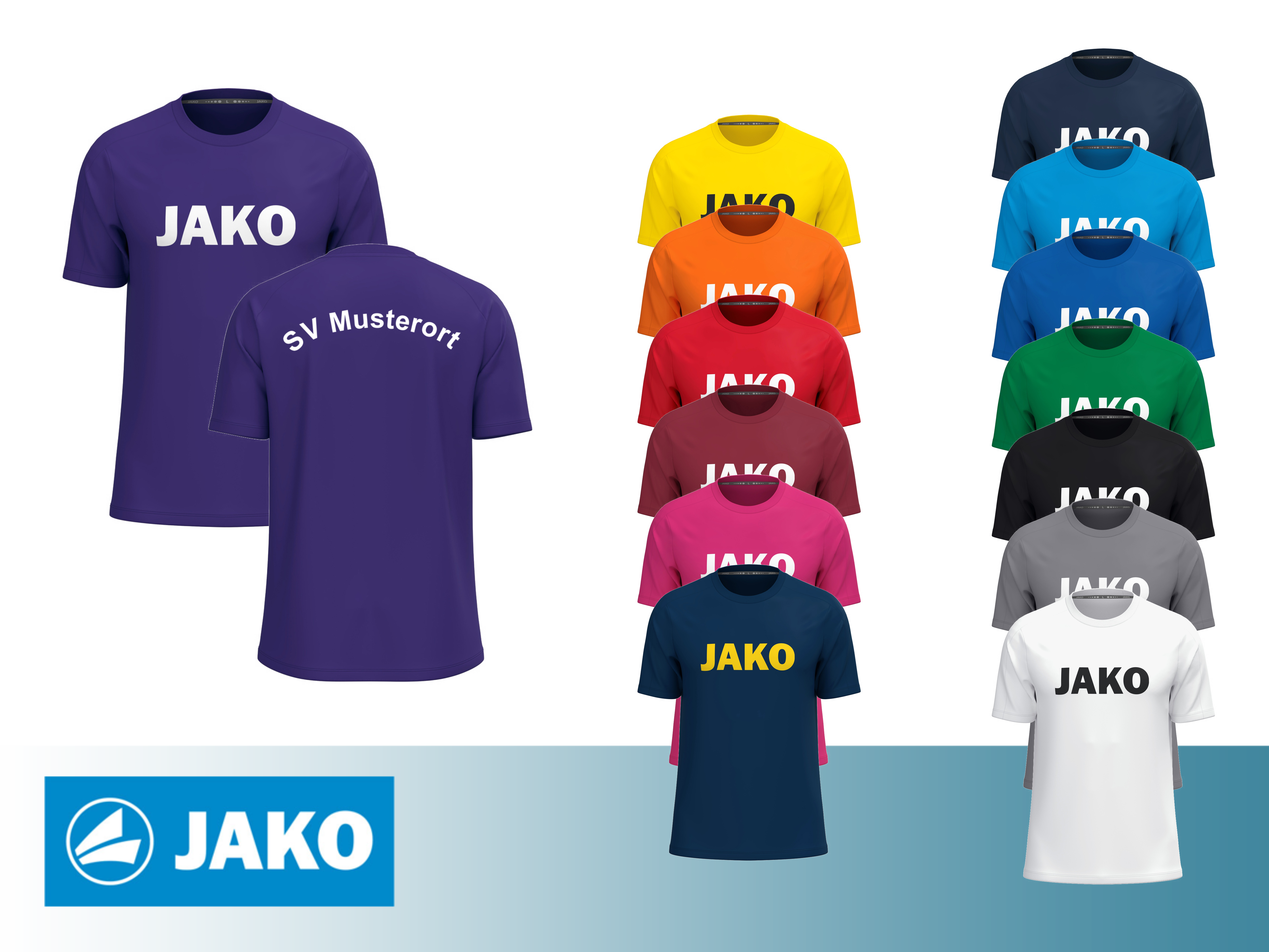 JAKO Funktionsshirt Promo 2.0 inkl. Druck