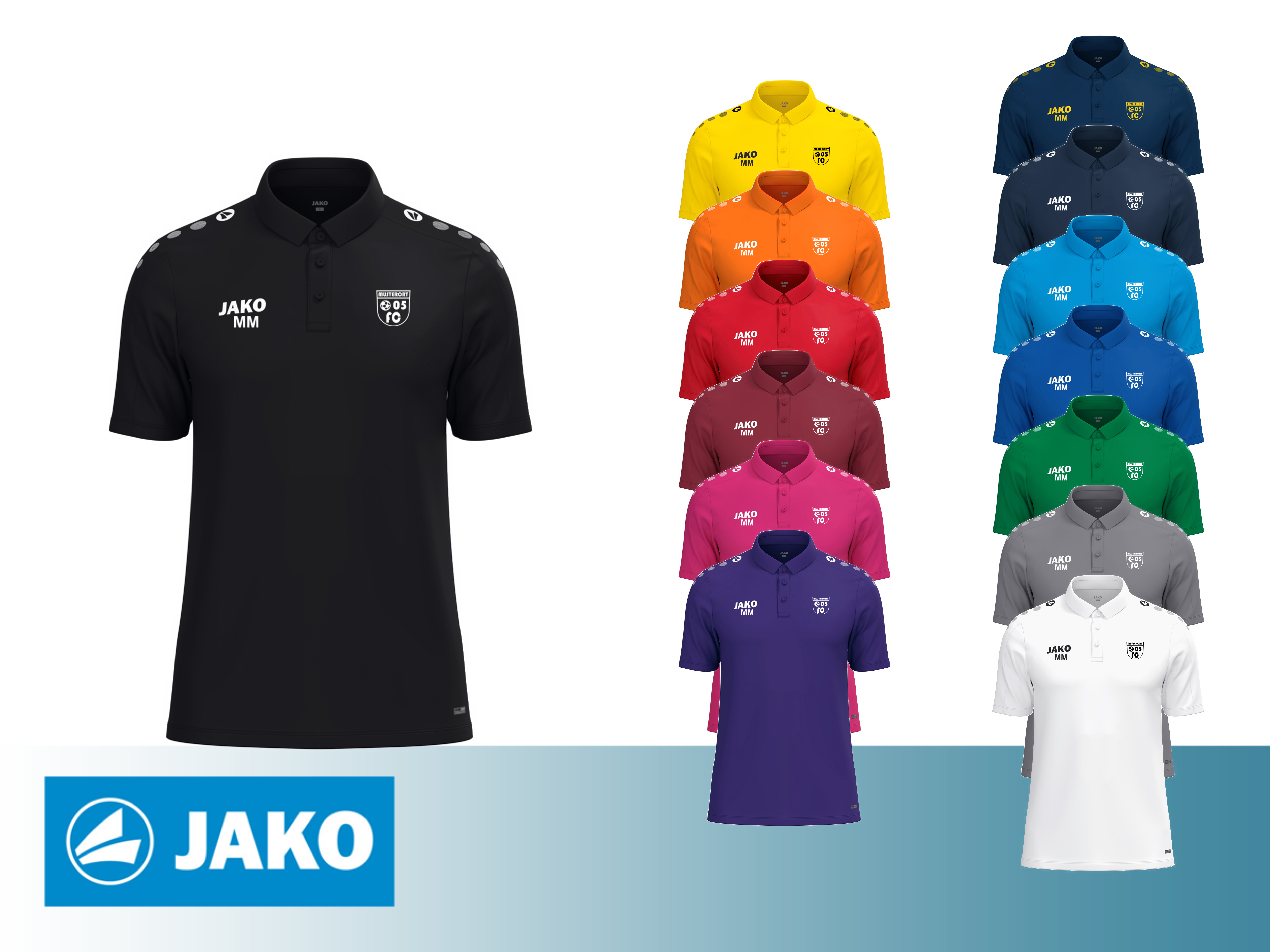 JAKO Polo One inkl. Druck