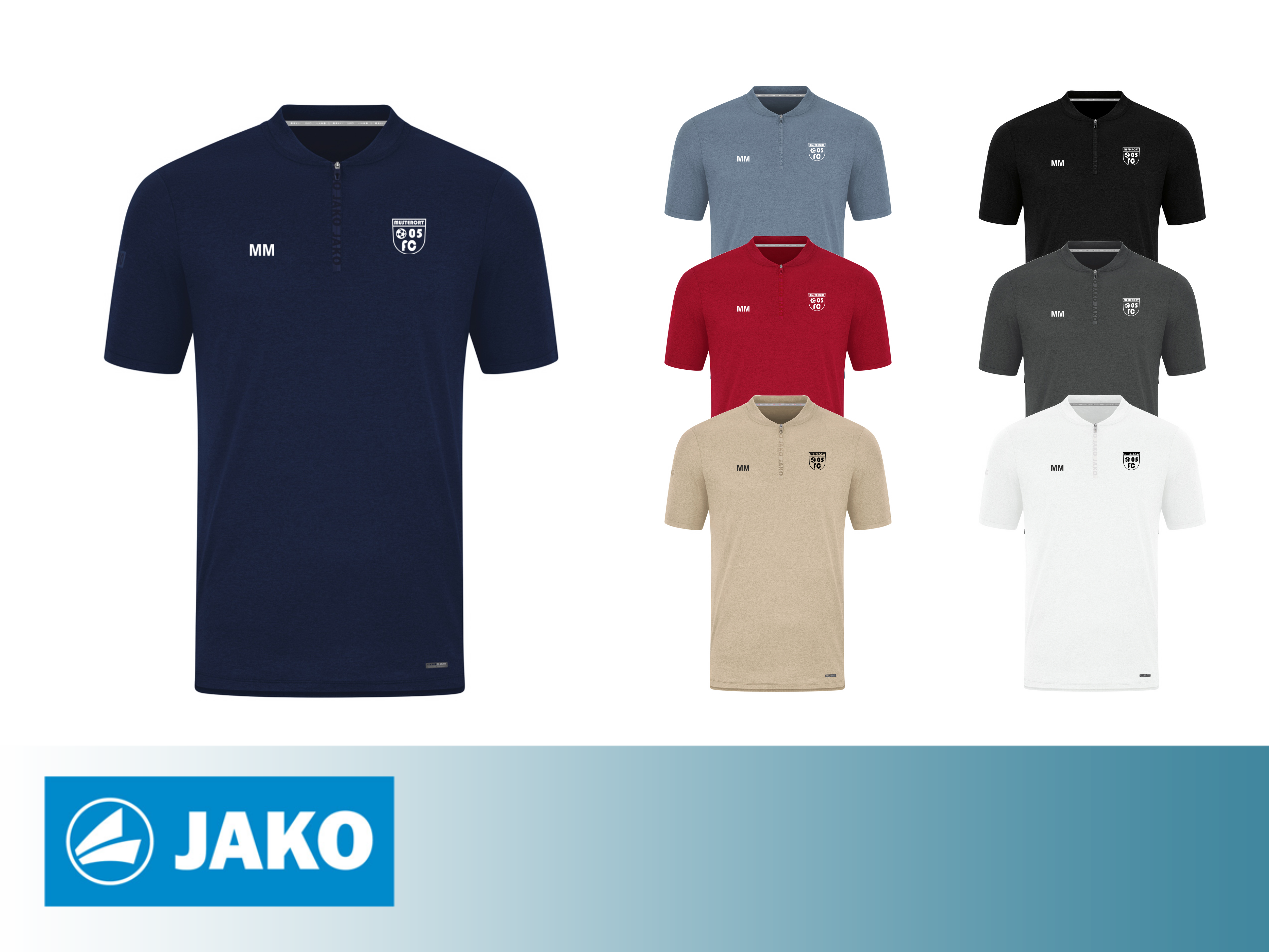 JAKO Polo Pro Casual inkl. Druck