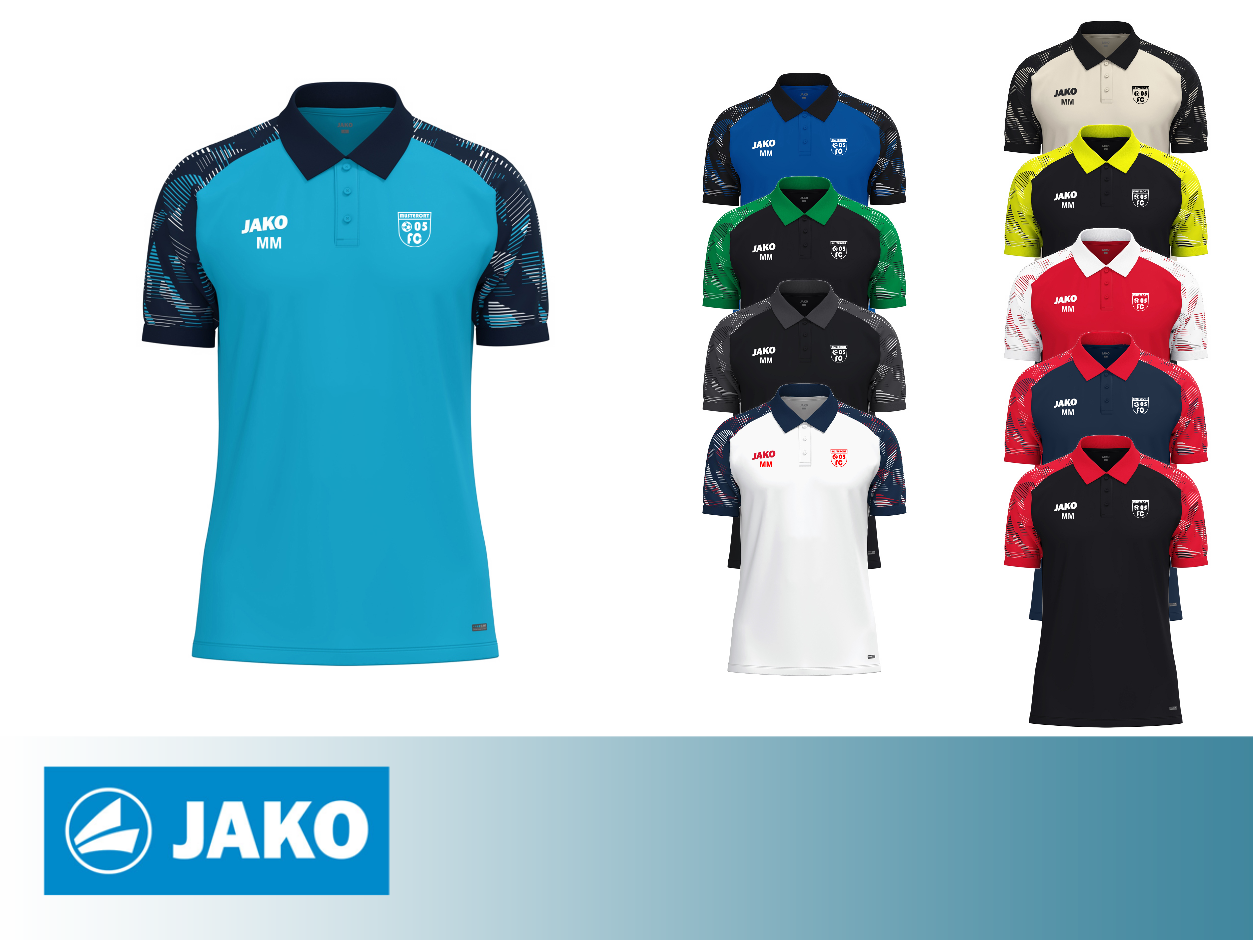 JAKO Polo Sonic inkl. Druck