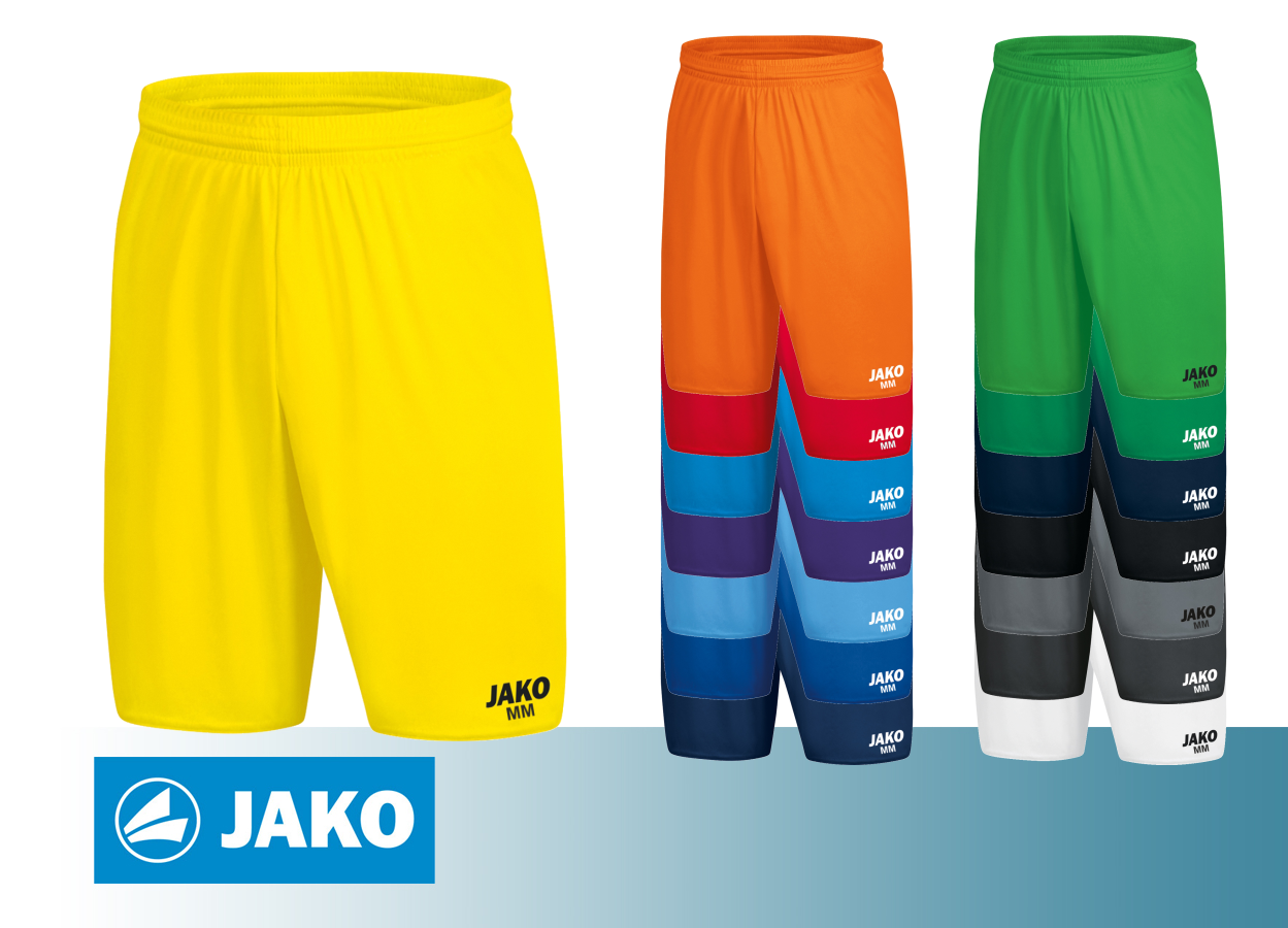 JAKO Sporthose Manchester 2.0 ohne Innenslip inkl. Druck