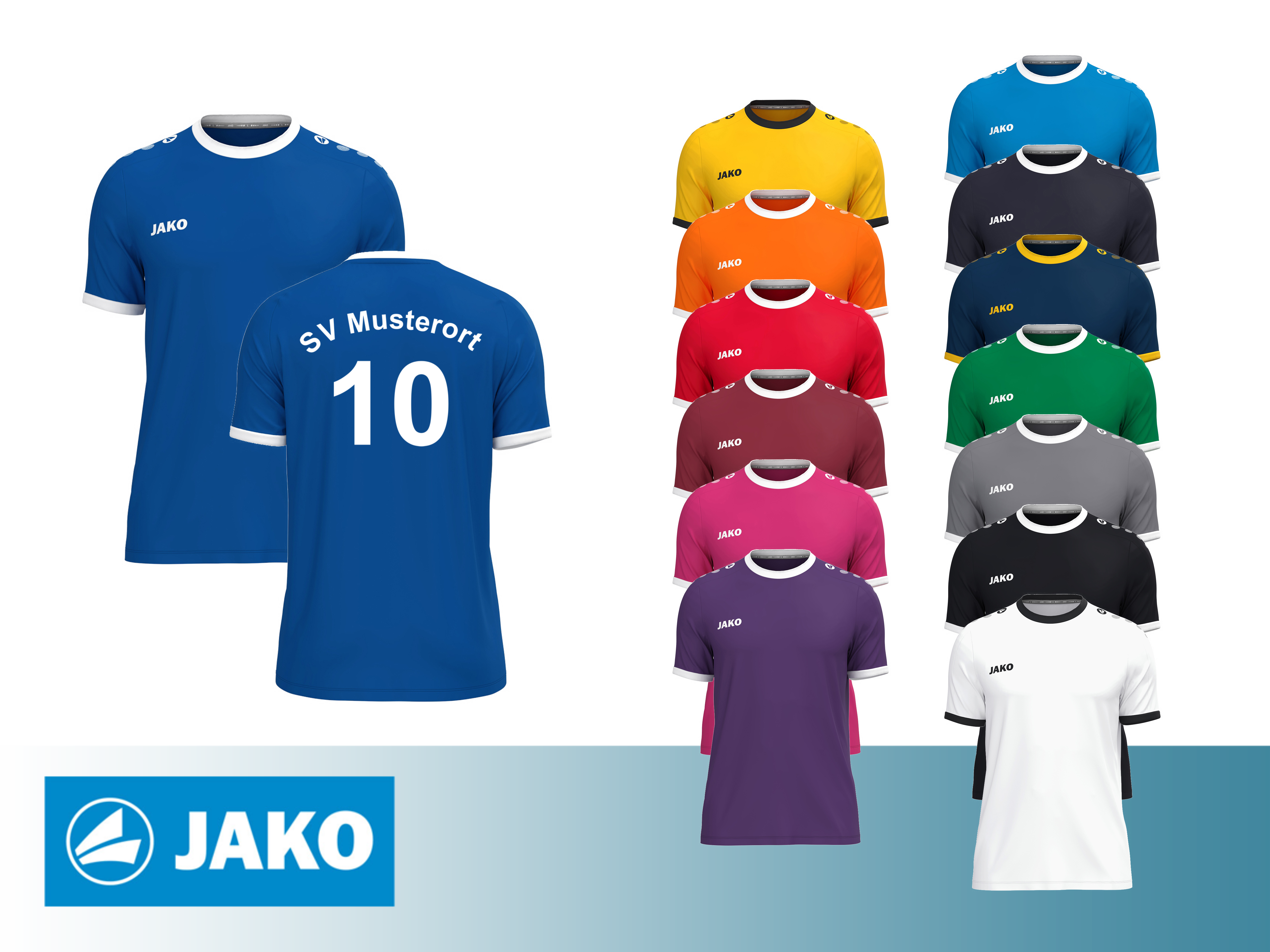 JAKO Trikot One KA inkl. Druck
